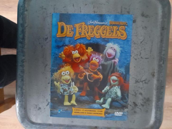 De Freggels pakket, Cd's en Dvd's, Dvd's | Kinderen en Jeugd, Zo goed als nieuw, Tv fictie, Poppen, Boxset, Alle leeftijden, Verzenden