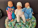 3 poppen en draagmand, Ophalen, Gebruikt, Babypop