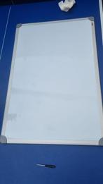 Witte schrijf magneetbord, Ophalen, Zo goed als nieuw, Magneetbord