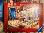 Puzzel Kerst - 1000 stukken - Merry Mischief - Ravensburger, Ophalen of Verzenden, Zo goed als nieuw