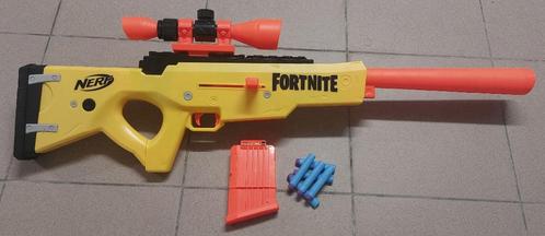 NERF Fortnite BASR-L Blaster, Kinderen en Baby's, Speelgoed | Buiten | Actiespeelgoed, Zo goed als nieuw, Ophalen of Verzenden