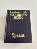 Lekturama's woordenboek Spaans - 1987, Boeken, Woordenboeken, Spaans, Overige uitgevers, Ophalen of Verzenden, Zo goed als nieuw