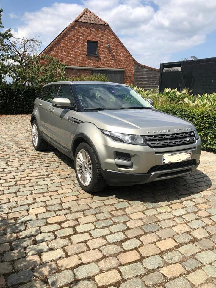Range Rover Evoque, Auto's, Land Rover, Particulier, Diesel, SUV of Terreinwagen, 5 deurs, Beige, Beige, Leder, Ophalen