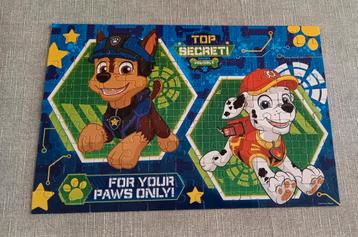 Dubbelzijdige puzzel Paw Patrol - 99 stuks beschikbaar voor biedingen