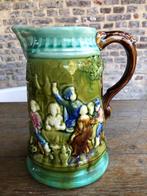 majolica / barbotine kan / pichet Boch, Verzenden