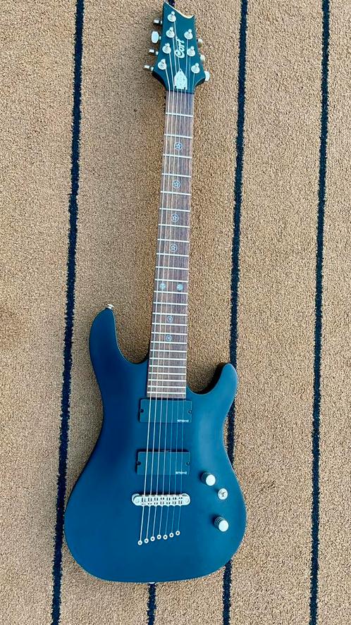 Cort EVL K47B 7-snarige gitaar, Muziek en Instrumenten, Snaarinstrumenten | Gitaren | Elektrisch, Ibanez, Ophalen