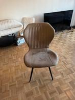 6 eetkamer stoelen, Huis en Inrichting, Ophalen, Modern, industrieel, Bruin, Zo goed als nieuw