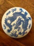 Boite à cire à cacheter chinoise décor dragon 20ème siècle, Antiquités & Art, Enlèvement ou Envoi