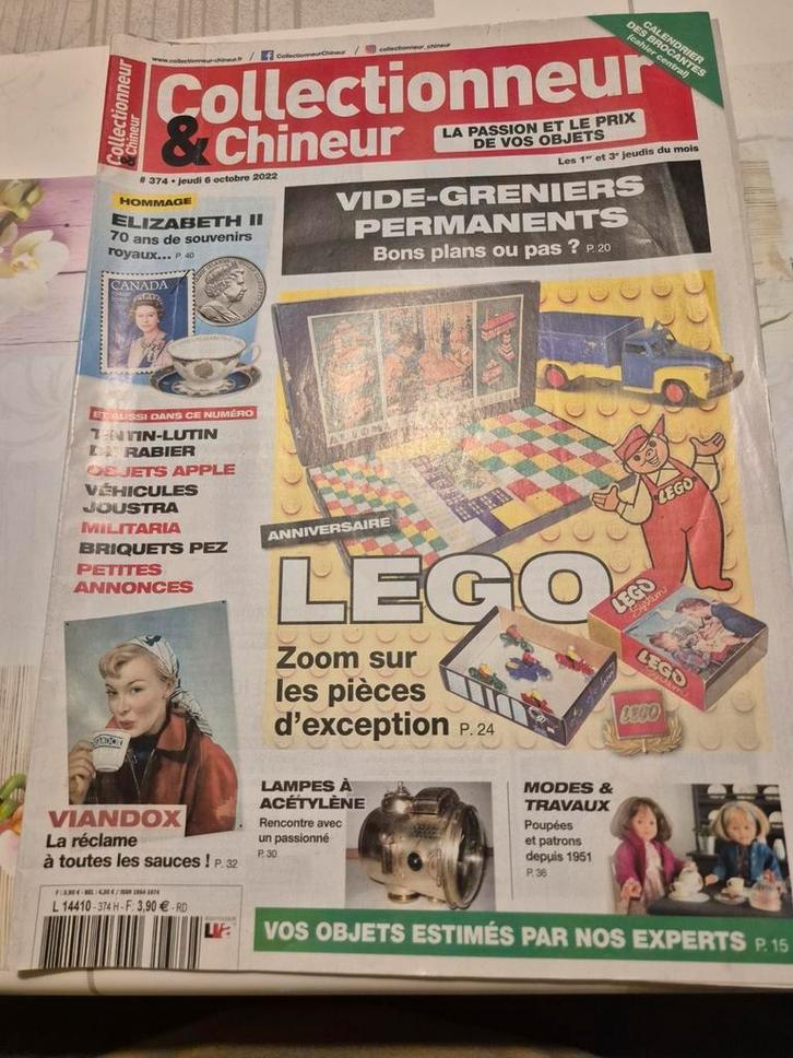 Collector & Bargain Magazine, nr. 374 van 6/10/2022, Antiek en Kunst, Curiosa en Brocante, Ophalen of Verzenden