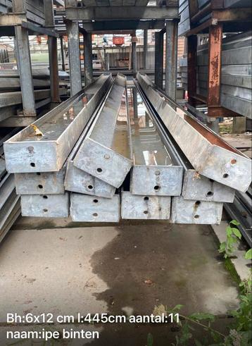 IPE binten, profielen, serrematerialen . beschikbaar voor biedingen