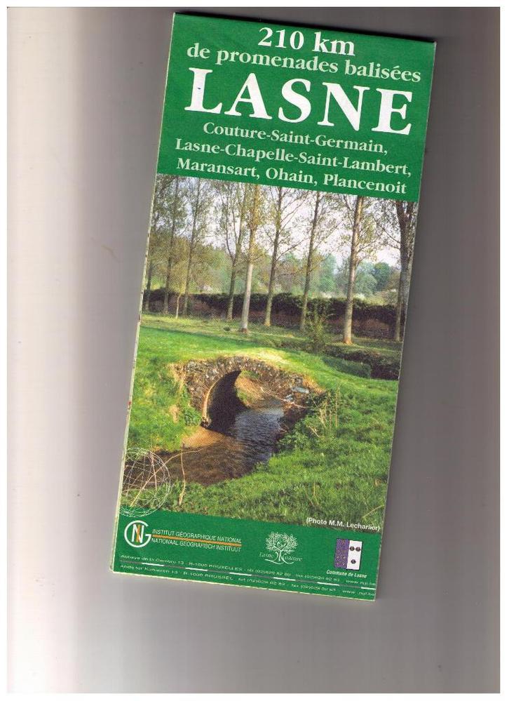 LASNE, 210 km de promenades balisées - 27 promenades, Livres, Guides touristiques, Comme neuf, Enlèvement ou Envoi