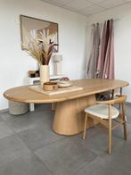 Boat eiken tafel, Huis en Inrichting, Ophalen, 100 tot 150 cm, Eikenhout, Vijf personen of meer