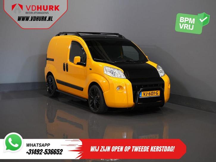 Fiat Fiorino 1.3 MJ 95 pk BPM VRIJ UNIEK! NL Auto/ APK 05-20, Autos, Camionnettes & Utilitaires, Entreprise, ABS, Air conditionné