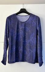 Gerry Weber paarse T-shirt met bloemen, Kleding | Dames, T-shirts, Paars, Maat 42/44 (L), Ophalen of Verzenden, Zo goed als nieuw