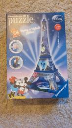 3D puzzle Eiffeltoren Disney editie, Hobby & Loisirs créatifs, Sport cérébral & Puzzles, Comme neuf, Enlèvement ou Envoi, Moins de 500 pièces
