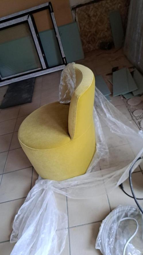 Twee ronddraaiende zeteltjes, Huis en Inrichting, Fauteuils, Zo goed als nieuw, Stof, Ophalen
