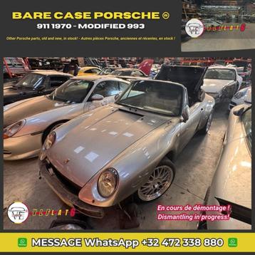 Caisse nue Porsche 911 modifiée en 993 – 1970 – 114 250 km  disponible aux enchères