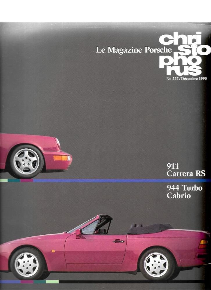 PORSCHE "CHRISTOPHORUS", Boeken, Auto's | Folders en Tijdschriften, Zo goed als nieuw, Porsche, Ophalen of Verzenden