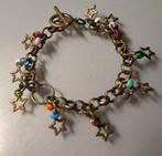 Handgemaakt bronskleurige bedelarmband, Handtassen en Accessoires, Armbanden, Overige materialen, Overige kleuren, Nieuw, Ophalen of Verzenden