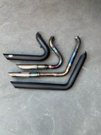 Vance and Hines short shots uitlaten Dyna Streetbob twin cam, Motoren, Ophalen of Verzenden, Gebruikt