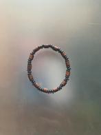 Armband voor mannen, Handtassen en Accessoires, Armbanden, Ophalen, Bruin, Zo goed als nieuw, Elastiek