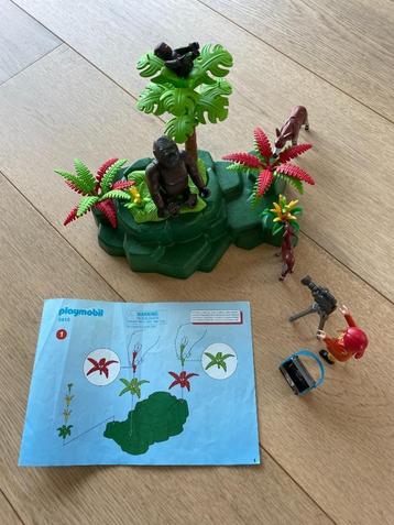 Playmobil set 5415 Gorilla's en okapi's compleet  beschikbaar voor biedingen