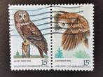 USA 1978 - vogels - uilen, Postzegels en Munten, Postzegels | Amerika, Ophalen of Verzenden, Noord-Amerika, Gestempeld