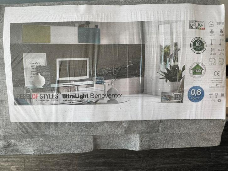 parement Mural 3D, Bricolage & Construction, Briques, Comme neuf, Enlèvement