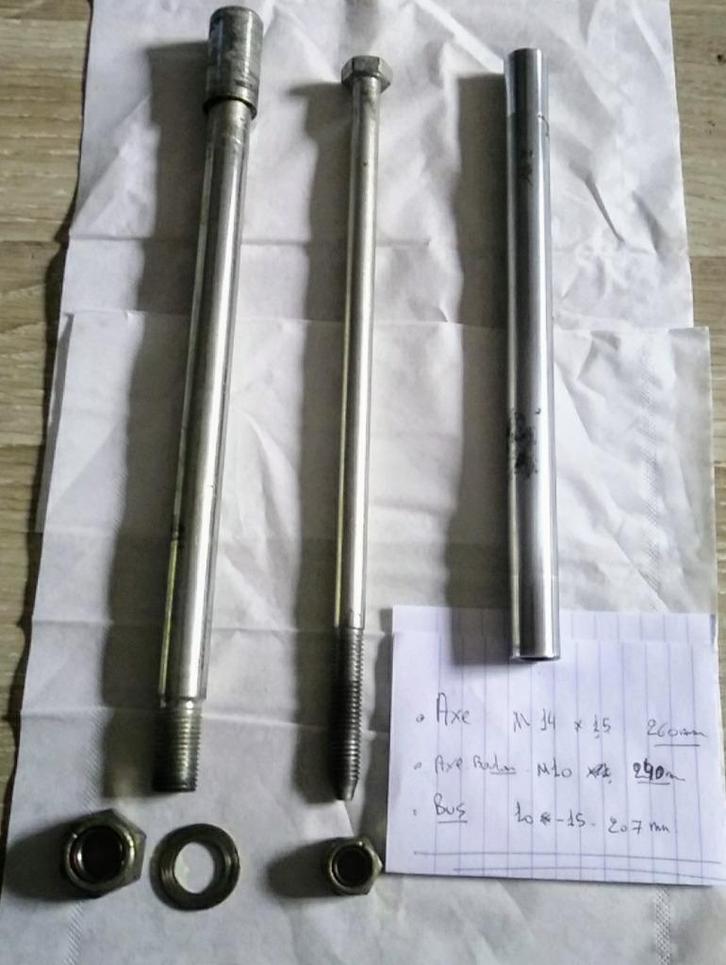 Peugeot Jet Force moer/wielas - Motor/bus, Fietsen en Brommers, Brommeronderdelen | Scooters, Peugeot, Ophalen of Verzenden