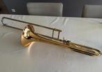 trombone Yamaha YSL 448G, Muziek en Instrumenten, Blaasinstrumenten | Trombones, Ophalen, Gebruikt, Met koffer