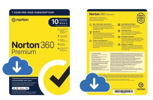 Invitation Norton 360 Premium Accés 10 Mois Antivirus, Informatique & Logiciels, Logiciel Antivirus & Protection, Neuf, Windows