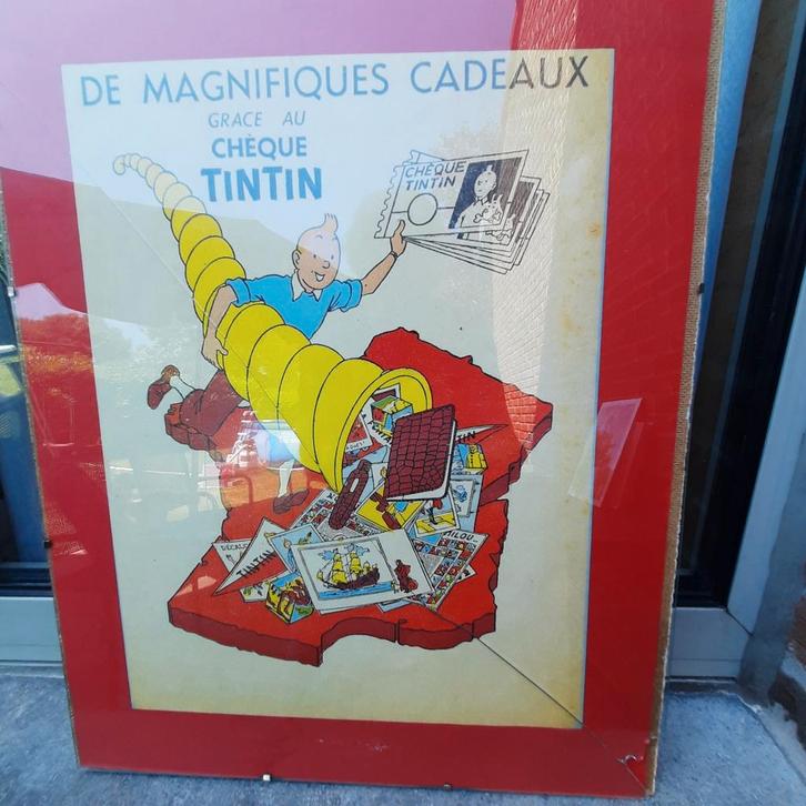 AFBEELDING/AFFICHE KUIFJE-PUNTEN RECLAME ca. 1960, Antiek en Kunst, Kunst | Litho's en Zeefdrukken, Ophalen