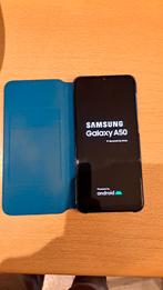 Samsung Galaxy A50 blauw + horloge gear sport, Telecommunicatie, Blauw, Gebruikt, Ophalen