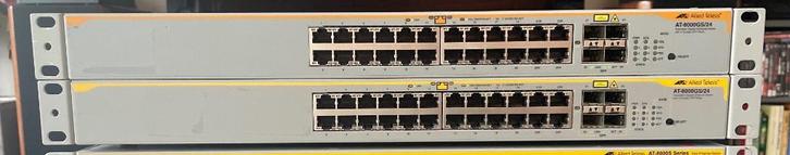 2 Commutateurs de périphérie Fast Ethernet 24X10/100/1000, Computers en Software, Netwerk switches, Gebruikt, Ophalen