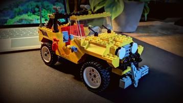 LEGO Model Team 5510 Off Road 4x4 Jeep met boekje beschikbaar voor biedingen