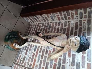 Vintage alien beeld, Enlèvement, Comme neuf, Fantasy