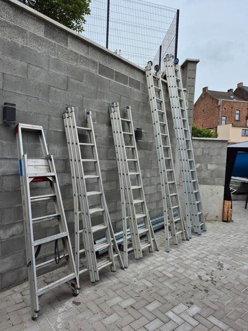 Solide merk., Doe-het-zelf en Bouw, Ladders en Trappen, Zo goed als nieuw, Ophalen