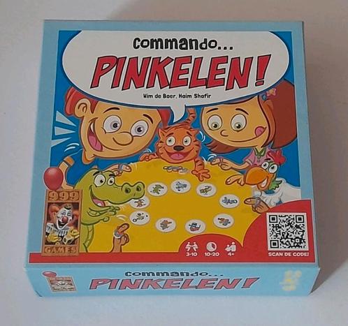 Commando Pinkelen, gezelschapsspel nieuw 999 games, Hobby en Vrije tijd, Gezelschapsspellen | Overige, Nieuw, Drie of vier spelers