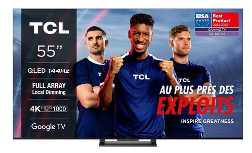 TV TCL 55 " 4K 144HZ HDR Neuve + garantie 2 ans, Audio, Tv en Foto, Televisies, Zo goed als nieuw, QLED, 100 cm of meer, 4k (UHD)
