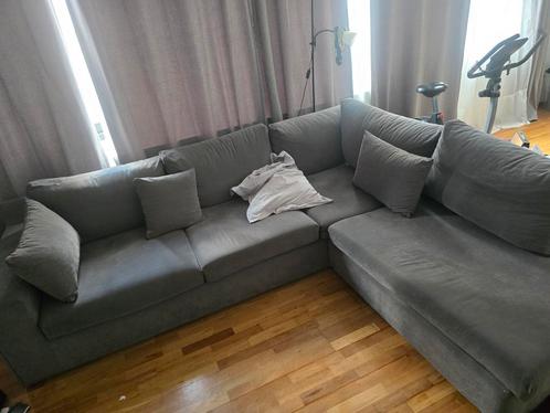 Canapé d'angle À DONNER, Huis en Inrichting, Zetels | Complete zithoeken, Gebruikt, Kunststof, Ophalen