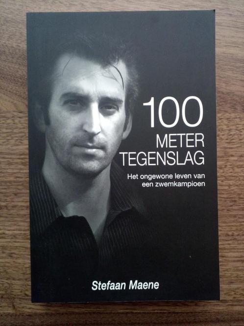 100 meter tegenslag - Stefaan Maene, Boeken, Biografieën, Zo goed als nieuw, Sport, Ophalen of Verzenden