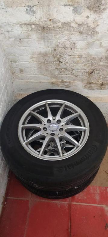 Jantes + pneu continental 235/65/17 beschikbaar voor biedingen