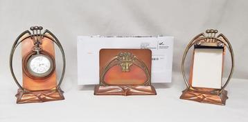 WMF Art Nouveau Bureel garnituur driedelig. beschikbaar voor biedingen