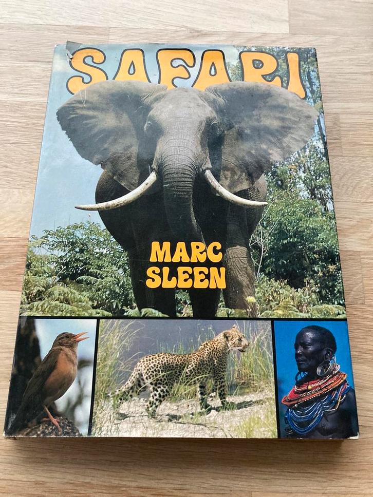 MARC SLEEN Safari, Boeken, Reisverhalen, Gelezen, Afrika, Ophalen of Verzenden