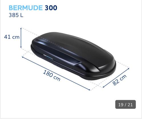 DAKKOFFER TE HUUR 385L, Auto diversen, Dakkoffers, Zo goed als nieuw, Ophalen of Verzenden