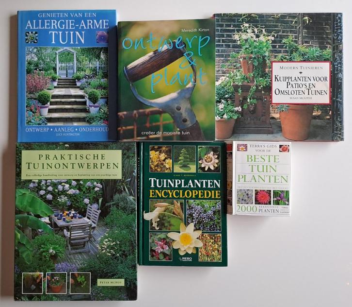 Boeken Tuinieren, Boeken, Wonen en Tuinieren, Zo goed als nieuw, Tuinontwerpen, Ophalen of Verzenden