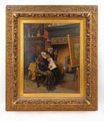 Piet VAN DER OUDERAA (1841–1915) Antiek schilderij op doek, Ophalen