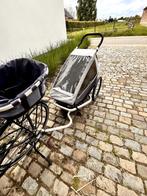 Croozer fietskar, Fietsen en Brommers, Fietsaccessoires | Aanhangwagens en Karren, Ophalen, Opvouwbaar, Zo goed als nieuw, Kinderkar