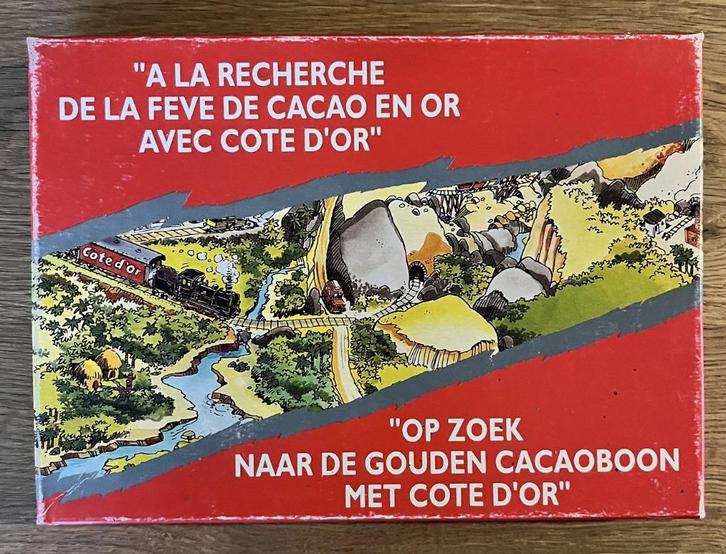 Op zoek naar de Gouden Cacaoboon (1992) Spel, Hobby en Vrije tijd, Gezelschapsspellen | Bordspellen, Gebruikt, Een of twee spelers