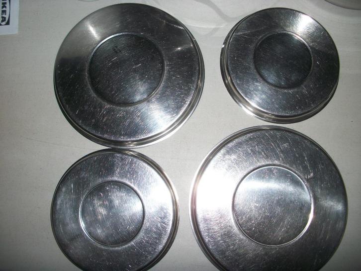 Afdekschalen keramisch fornuis en kookpotten, Elektronische apparatuur, Fornuizen, Gebruikt, Keramisch, Ophalen